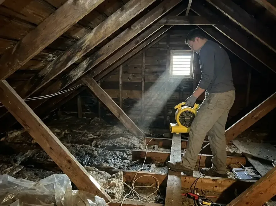 attic-water-damage-drying-proc-007 — frequently asked questions, Emergency Water Extraction & 24/7 Flood Response in North V…